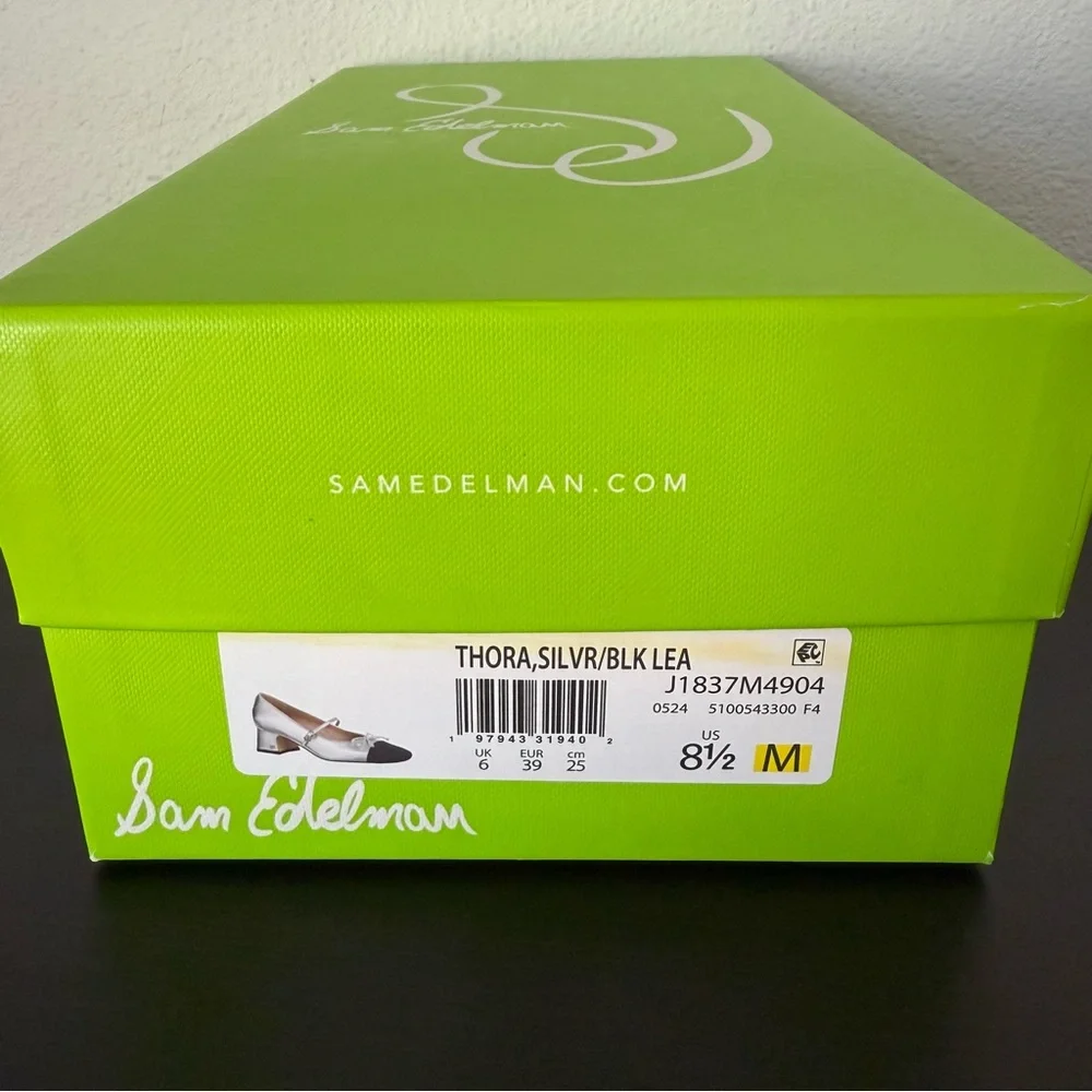NEW Sam Edelman Thora Mary Jane Pump Block Heel - Picture 10 of 11